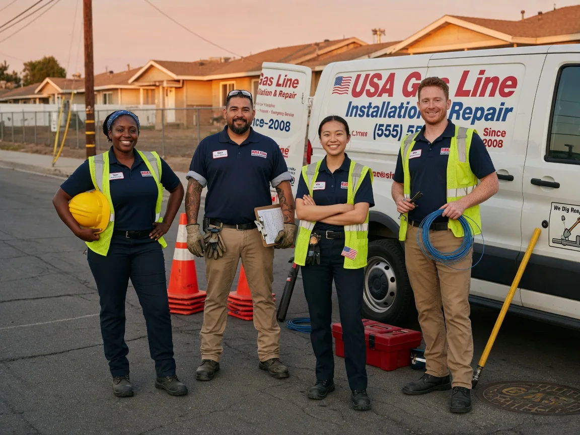 Gas Line Installation company in Davis Junction, IL